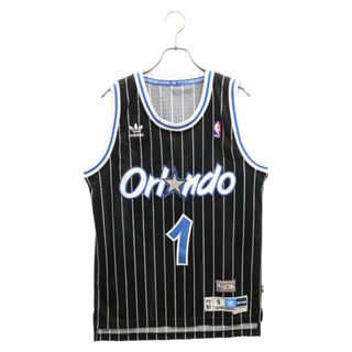 アディダス(adidas)のadidas アディダス ORLANDO MAGIC HARDAWAY マジック アンファニー ハーダウェイ バスケットユニフォーム ブラック/ブルー(Tシャツ/カットソー(半袖/袖なし))