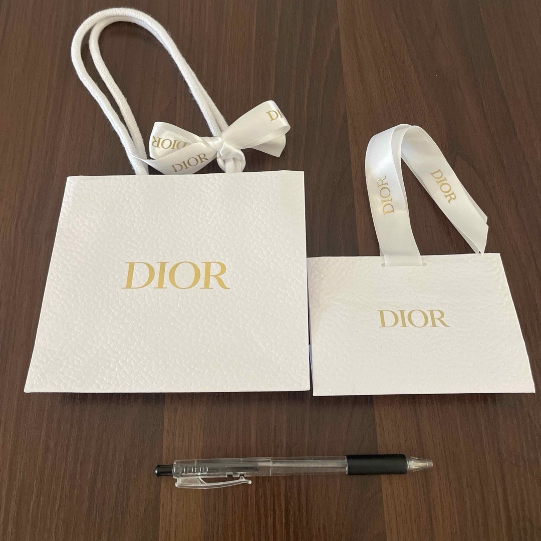 Dior(ディオール)のDiorのショッピングバッグ２種 レディースのバッグ(ショップ袋)の商品写真