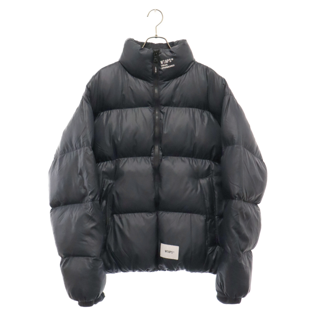 W)taps(ダブルタップス)のWTAPS ダブルタップス 22AW Nylon Ripstop Fortless Jacket ナイロンリップストップフォートレス ジップアップ パフィージャケット 中綿 ブラック 222BRDT-JKM04 メンズのジャケット/アウター(ダウンジャケット)の商品写真