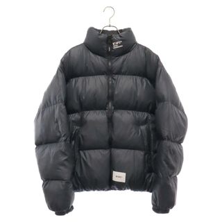 WTAPS ダブルタップス 22AW Nylon Ripstop Fortless Jacket ナイロンリップストップフォートレス ジップアップ パフィージャケット 中綿 ブラック 222BRDT-JKM04