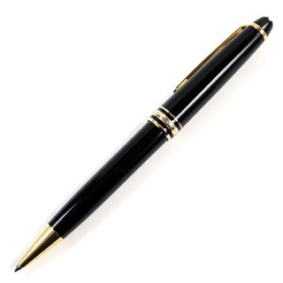 モンブラン(MONTBLANC)の美品○MONTBLANC モンブラン マイスターシュテュック クラシック ホワイトスター ツイスト式 ボールペン ブラック ゴールド ドイツ製 筆記確認済み(ペン/マーカー)