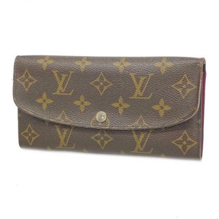 ルイヴィトン(LOUIS VUITTON)の★SALE 【4ha0257】ルイヴィトン 長財布/モノグラム/ポルトフォイユエミリー/M60697/フューシャ【中古】レディース(財布)