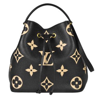 ルイヴィトン(LOUIS VUITTON)のルイヴィトン LOUIS VUITTON ネオノエ MM ハンドバッグ 2WAY モノグラム アンプラント M45497 ブラック RFID ショルダーバッグ レディース【中古】(ハンドバッグ)