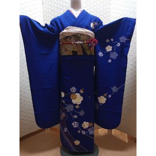 週末限定価格！☆used美品☆ 成人式 鈴乃屋扱い 刺繍 豪華振袖フルセット(振袖)