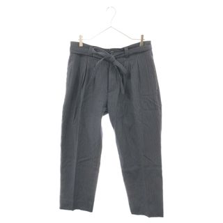 ヴィスヴィム(VISVIM)のVISVIM ヴィスヴィム 17AW HAKAMA PANTS PINSTRIPE ウール リネン モヘア シルク混 ストライプ パンツ ネイビー 0117205008023(その他)