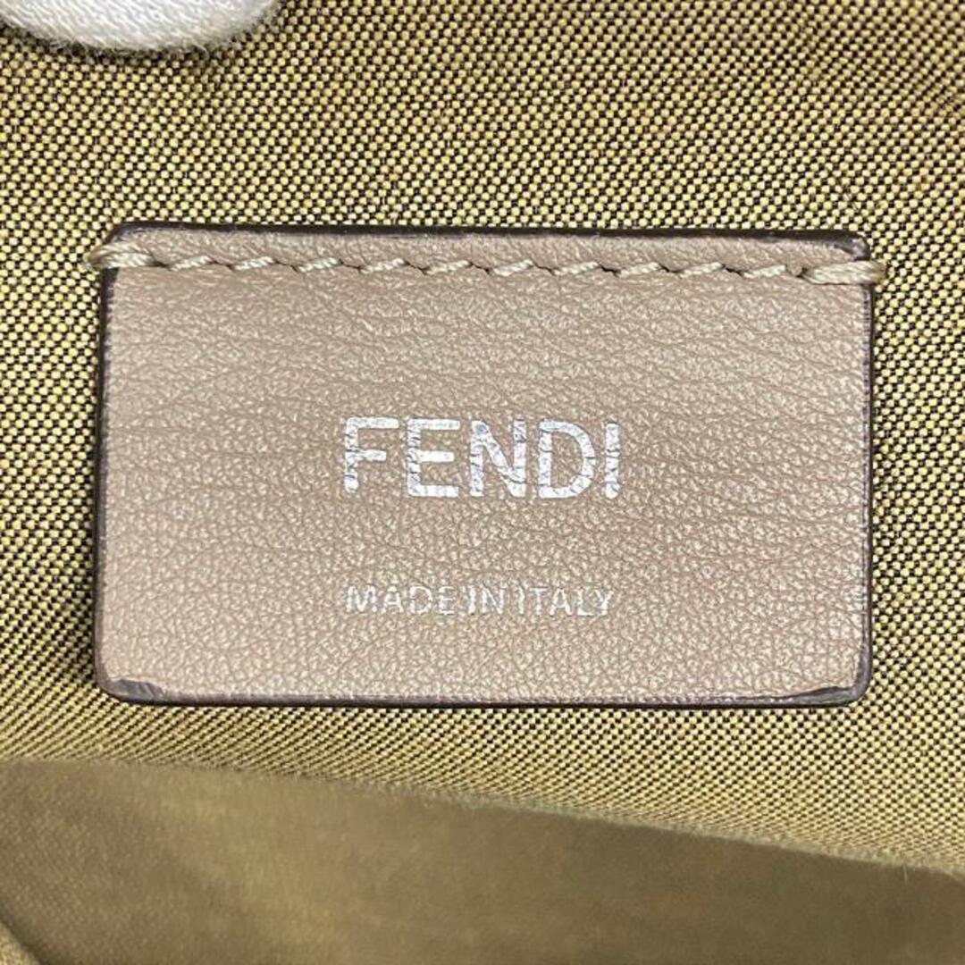 FENDI(フェンディ)の【4ha0289】フェンディ ツーウェイバッグ/バイザウェイ/レザー/ベージュ/シルバー金具 【中古】 レディース レディースのバッグ(その他)の商品写真