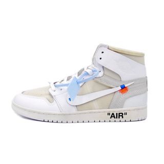 ナイキ(NIKE)のナイキ NIKE × オフホワイト OFF WHITE ■ 【 EU限定 AIR JORDAN 1 RETRO HIGH NRG AQ0818 100 】 ヨーロッパ 限定 エア ジョーダン 1 スニーカー s2846(スニーカー)