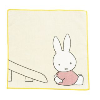 ミッフィーとおでかけ miffy ハンドタオル すべり台 公園(キャラクターグッズ)