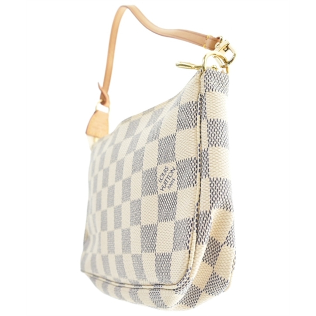 LOUIS VUITTON(ルイヴィトン)のLOUIS VUITTON ハンドバッグ - アイボリーx紺系(総柄) 【古着】【中古】 レディースのバッグ(ハンドバッグ)の商品写真