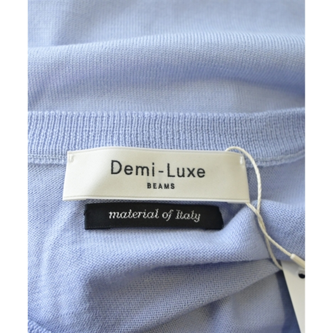 Demi-Luxe BEAMS(デミルクスビームス)のDemi-Luxe BEAMS ニット・セーター -(M位) 青 【古着】【中古】 レディースのトップス(ニット/セーター)の商品写真