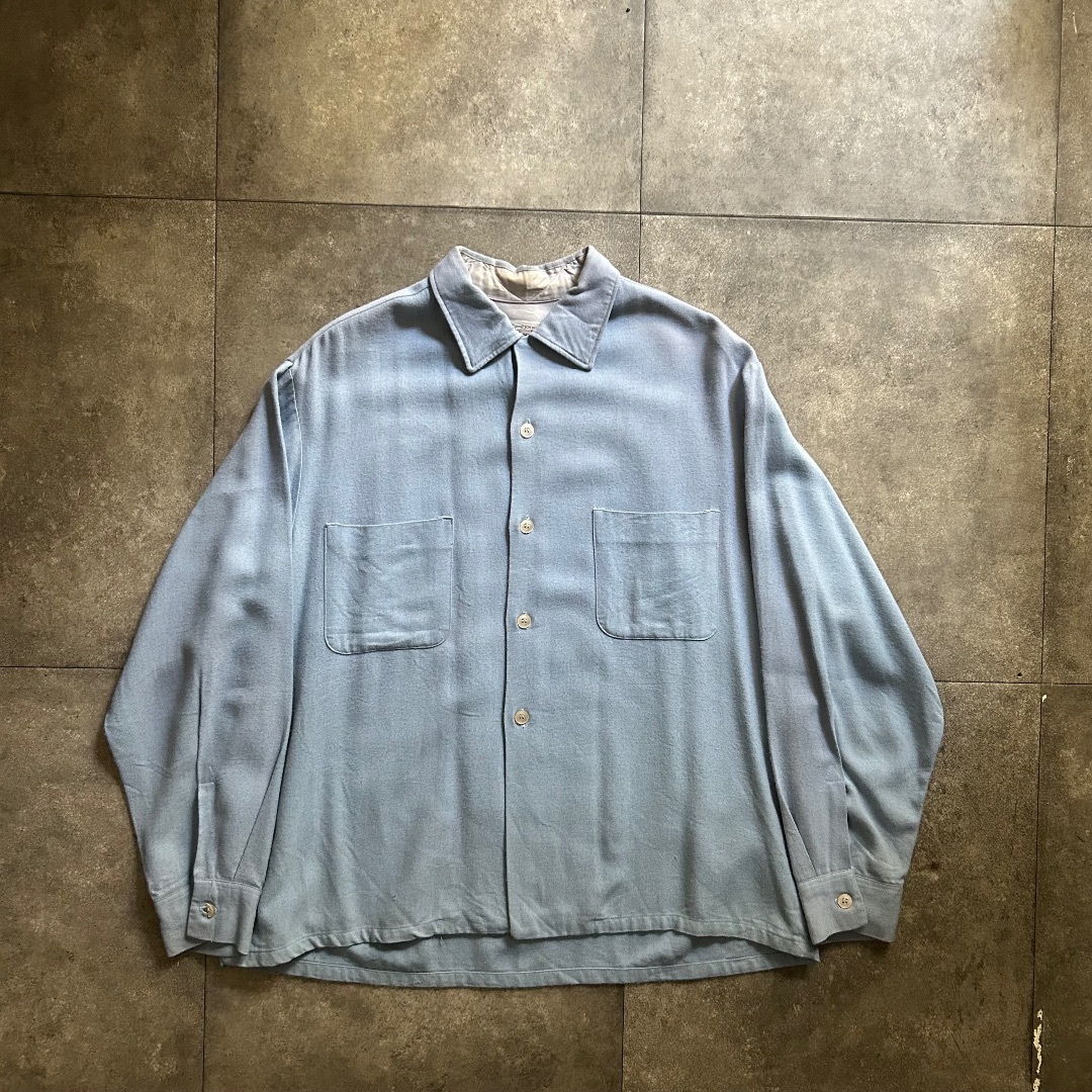 TOWNCRAFT - 60s タウンクラフト レーヨンシャツ L TOWNCRAFT - 60s タウンクラフト レーヨンシャツ L