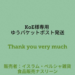 KoE様専用 ゆうパケットポスト発送(調味料)