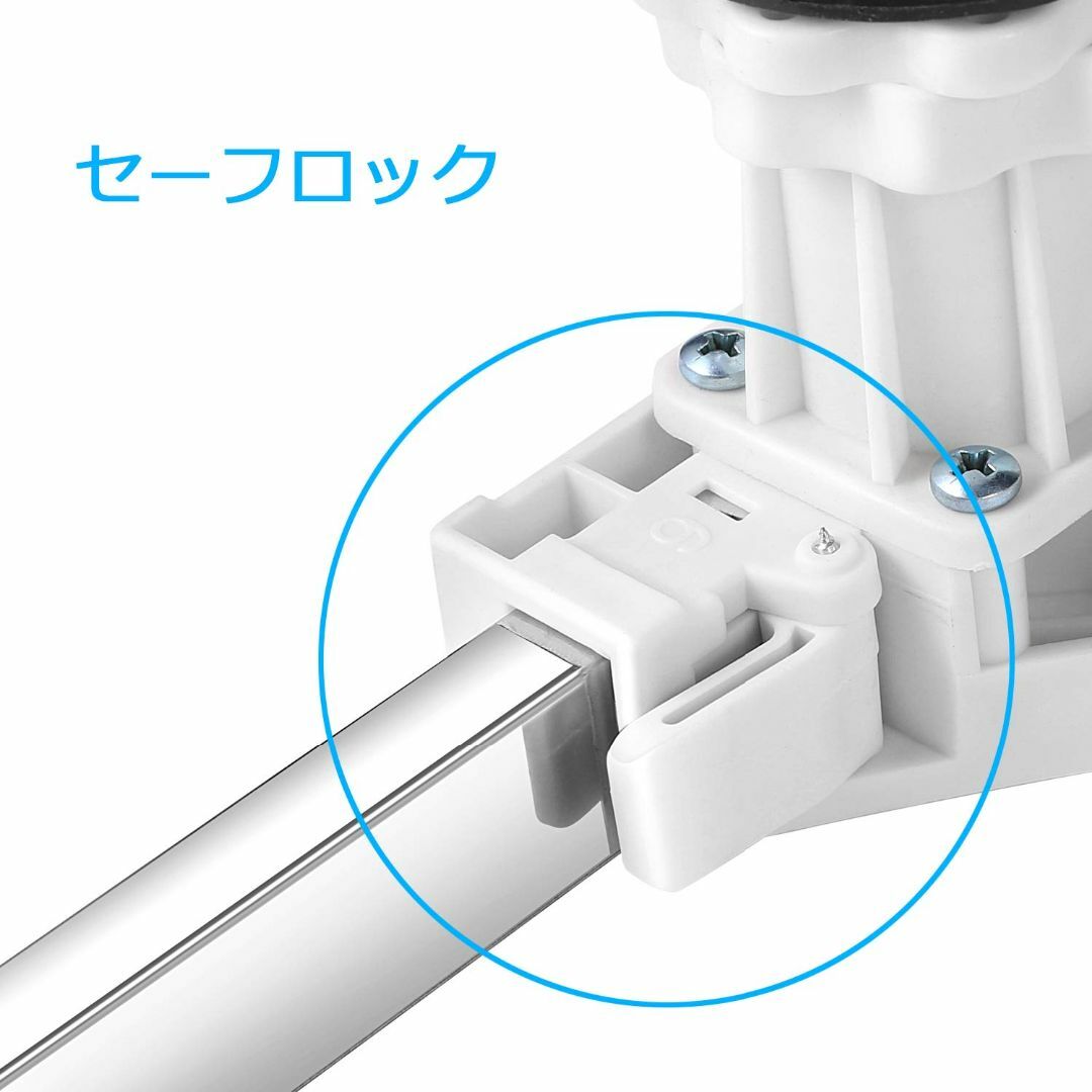 【色: ホワイト】洗濯機 台 冷蔵庫 置き台 キャスター付き 洗濯機かさ上げ台  スマホ/家電/カメラの生活家電(洗濯機)の商品写真