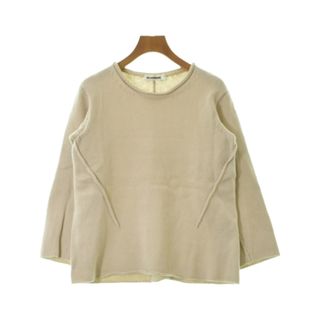 ジルサンダー(Jil Sander)のJIL SANDER ジルサンダー ニット・セーター 38(S位) ベージュ 【古着】【中古】(ニット/セーター)