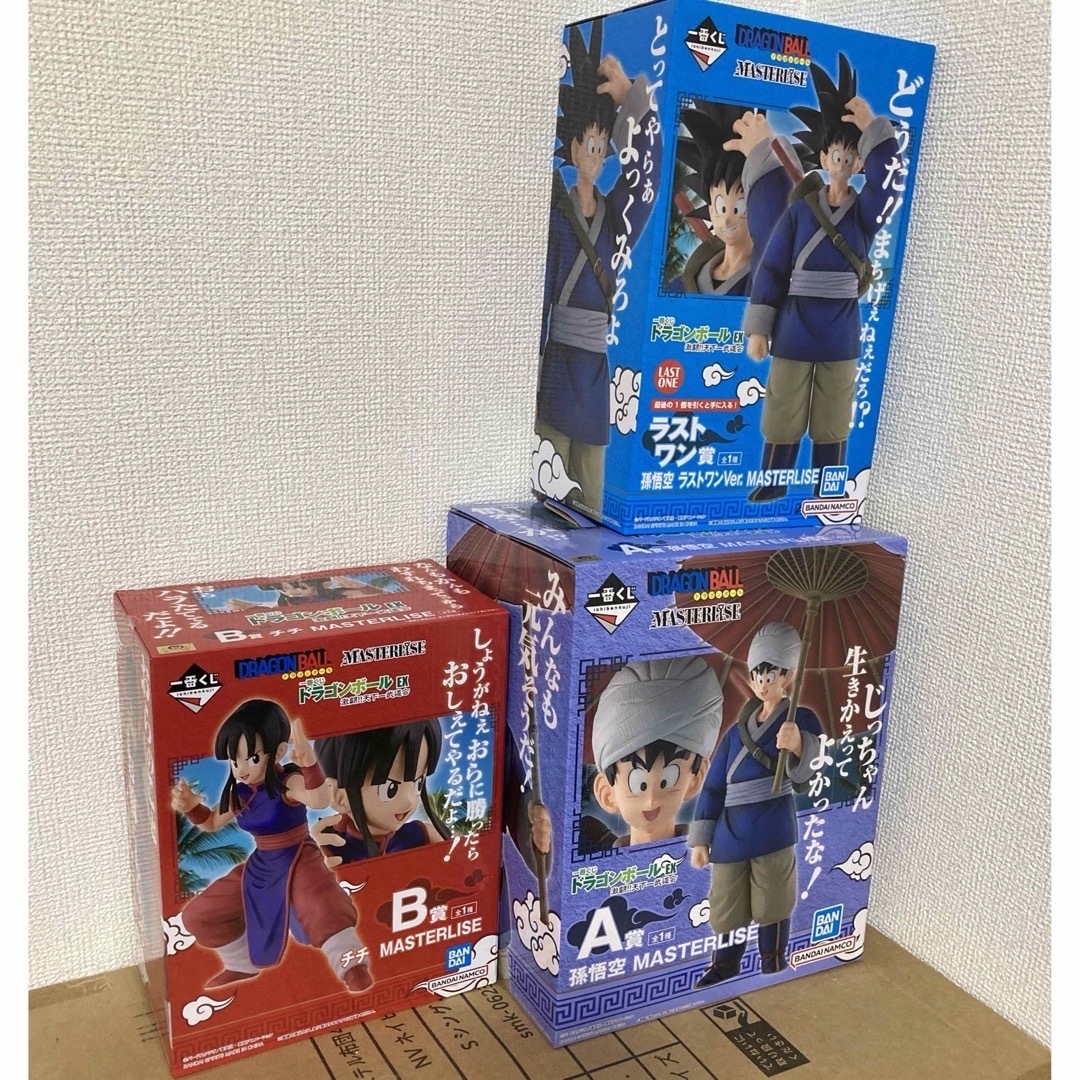 BANDAI(バンダイ)のばんくじ　ドラゴンボール　フィギュア　3体セット　バラ売り可能 エンタメ/ホビーのフィギュア(アニメ/ゲーム)の商品写真