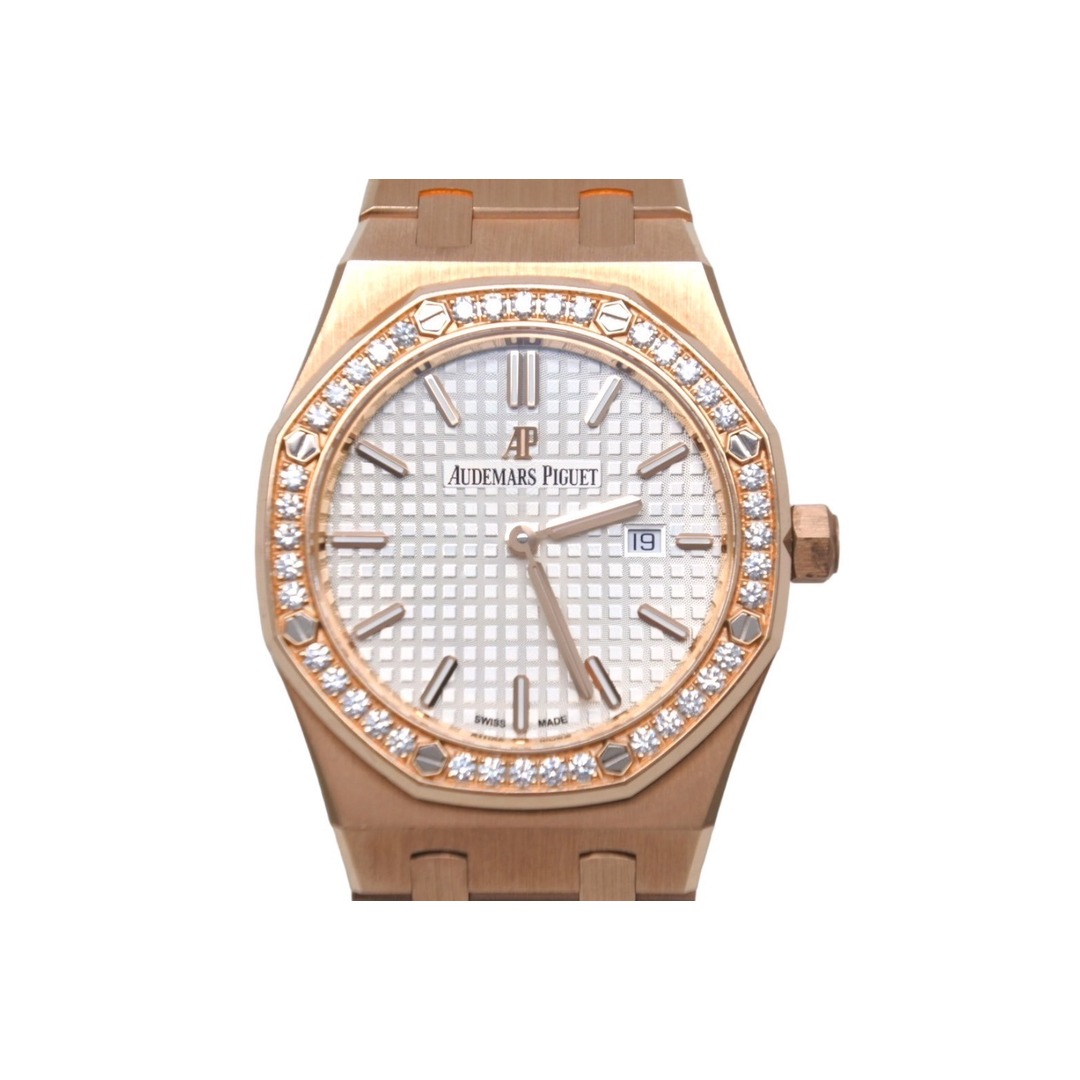 AUDEMARS PIGUET(オーデマピゲ)の極美品 AUDEMARS PIGUET オーデマピゲ ロイヤルオーク クォーツ 67651OR.ZZ.1261OR.01 中古 61901 レディースのファッション小物(腕時計)の商品写真