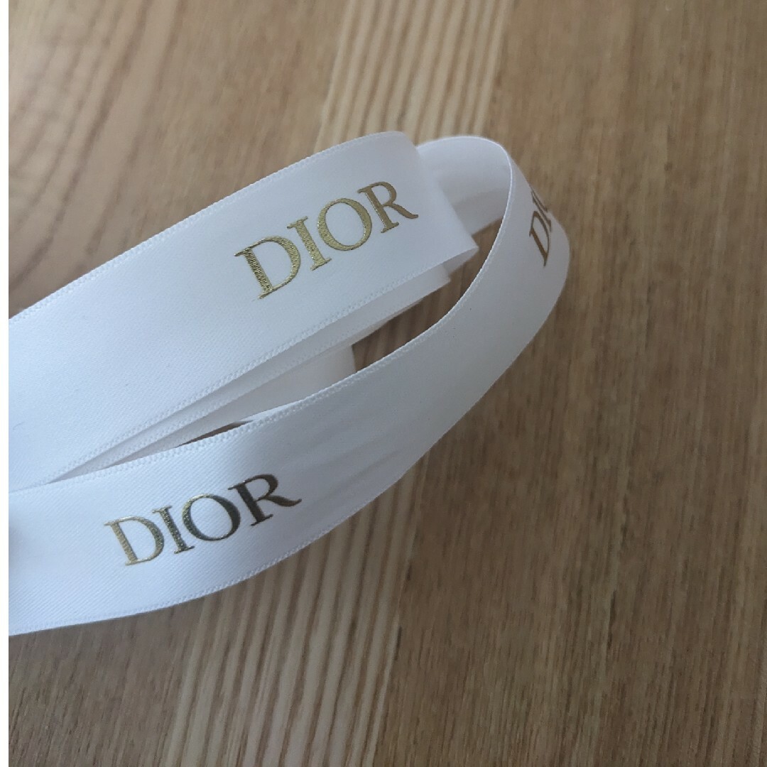 Dior(ディオール)のDior 空箱・紙袋・リボン 3点セット(中身なし) レディースのバッグ(ショップ袋)の商品写真