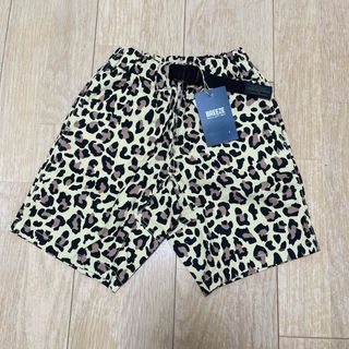 【新品タグ付】BREEZE 総柄ショートパンツ 110 レオパード(パンツ/スパッツ)