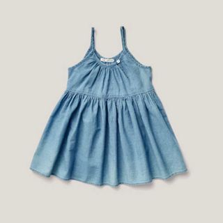 ソーアプルーム(SOOR PLOOM)のsoor ploom birdie tunic chambray 3y(ワンピース)