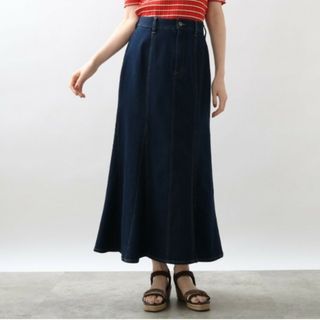 グローブ(grove)の良品♡groveのデニムマーメイドスカート Sサイズ(ロングスカート)