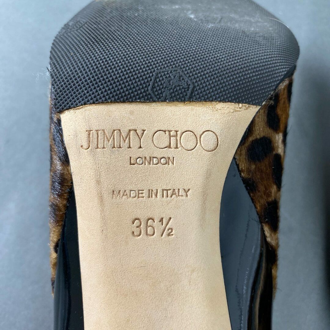 JIMMYCHOO 赤字出品 返品可 パンプス AGNES レオパ ハラコ JIMMYCHOO 赤字出品 返品可 パンプス AGNES レオパ ハラコ