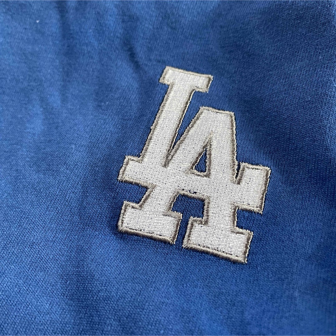 MLB(メジャーリーグベースボール)の4L！MLB ドジャース 大谷翔平 半袖 シャツ tシャツ　ブルー　刺繍 メンズのトップス(Tシャツ/カットソー(半袖/袖なし))の商品写真