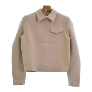 プラダ(PRADA)のPRADA プラダ カジュアルシャツ 44(S位) ベージュ 【古着】【中古】(シャツ)