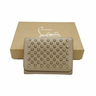 クリスチャンルブタン(Christian Louboutin)の⭐️良品⭐️ クリスチャンルブタン スパイク スタッズ 三つ折り財布(財布)