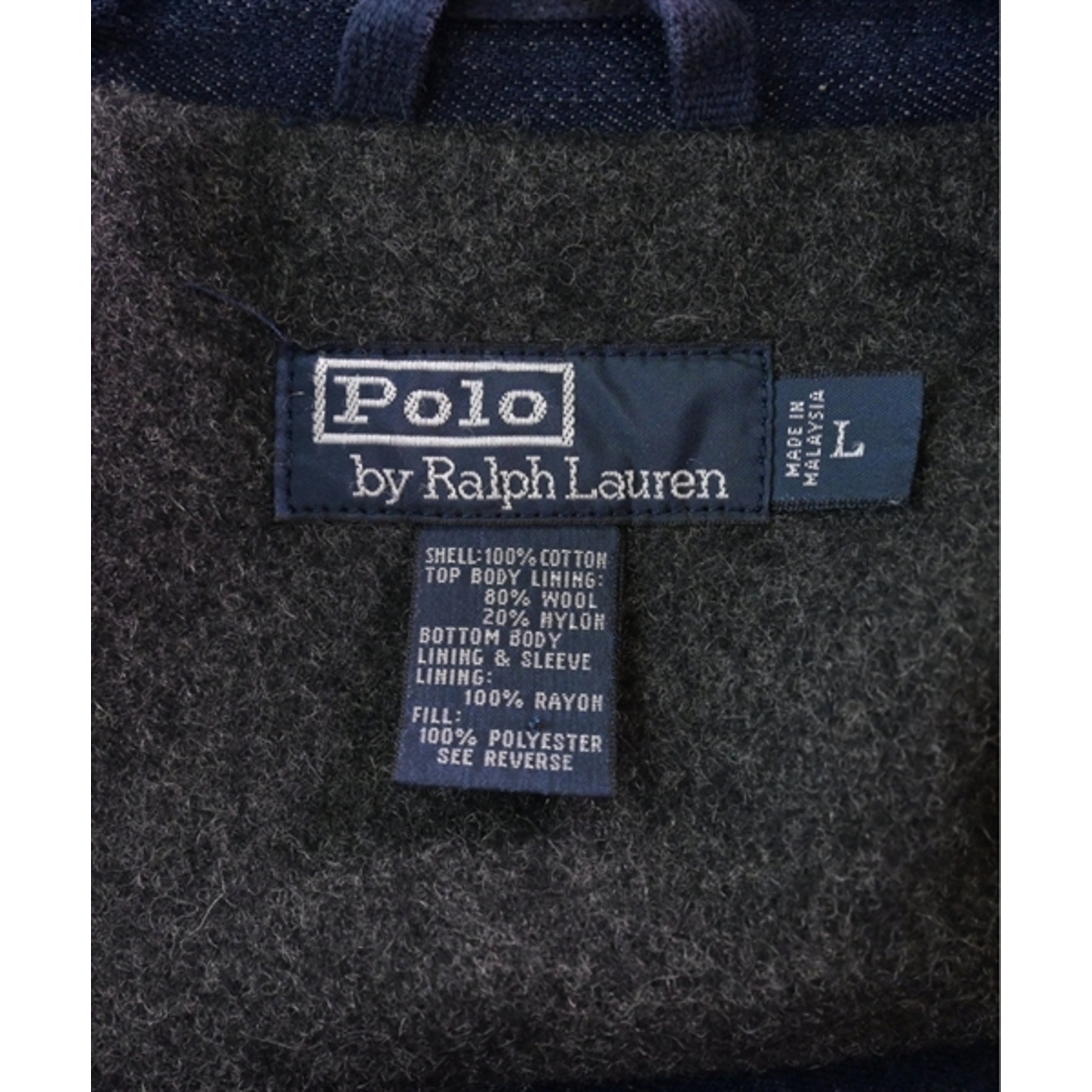 POLO RALPH LAUREN(ポロラルフローレン)のPolo Ralph Lauren コート L インディゴ(デニム) 【古着】【中古】 メンズのジャケット/アウター(その他)の商品写真