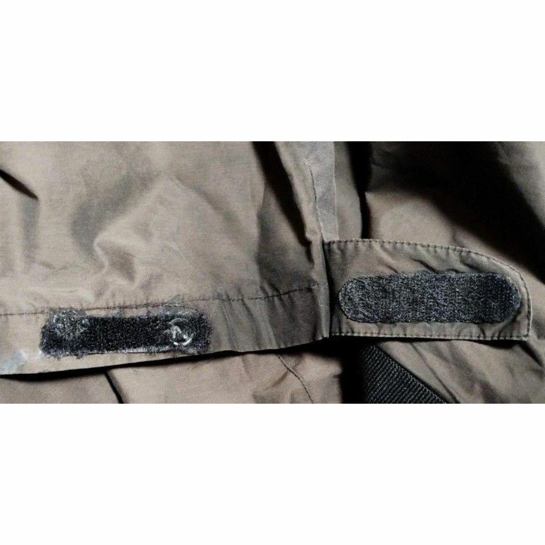古着　ナイロンジャケット　マウンテンパーカー　フードあり　2way　ブラウン　М メンズのジャケット/アウター(ナイロンジャケット)の商品写真
