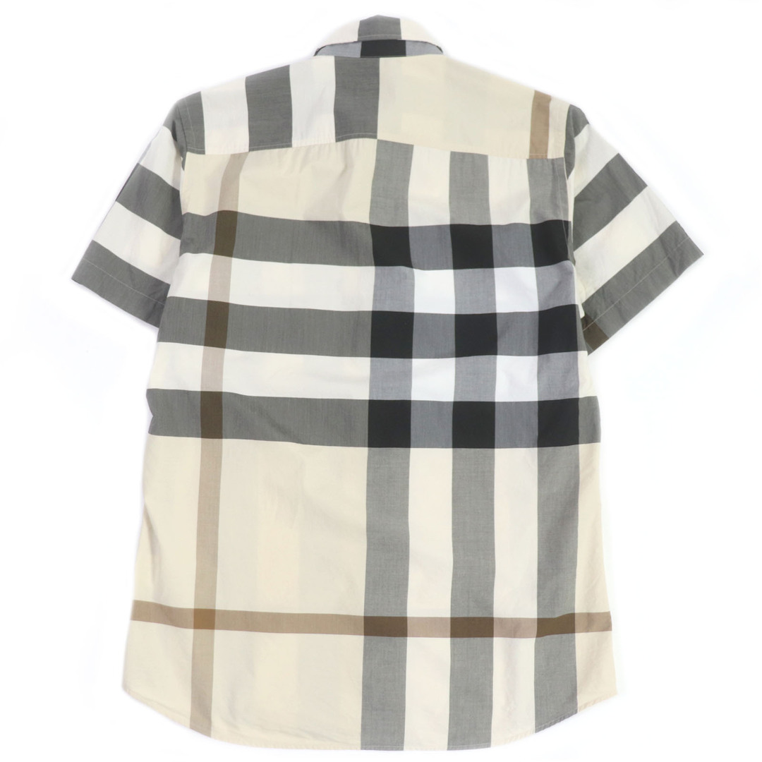 極美品□BURBERRY バーバリー 8029367 コットン メガチェック柄 極美品□BURBERRY バーバリー 8029367 コットン メガチェック柄