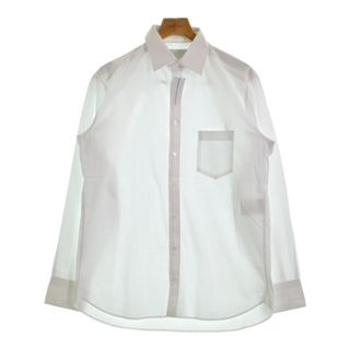 カラー(kolor)のkolor カラー カジュアルシャツ 2(M位) 白 【古着】【中古】(シャツ)