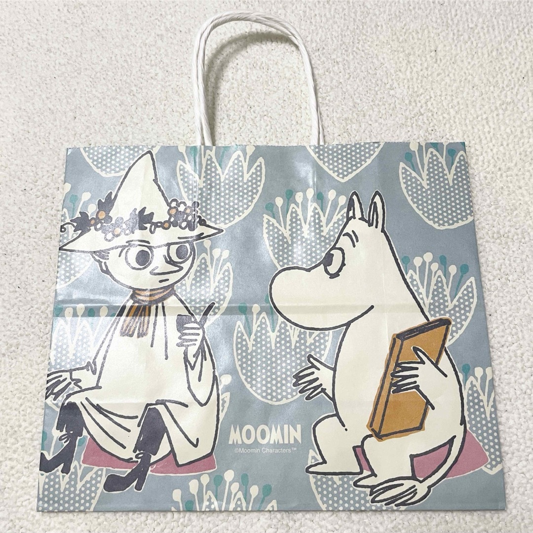 MOOMIN(ムーミン)の＊未使用＊ MOOMIN ムーミン シュガーバター 紙袋 ショップ袋 ステッカー エンタメ/ホビーのアニメグッズ(その他)の商品写真