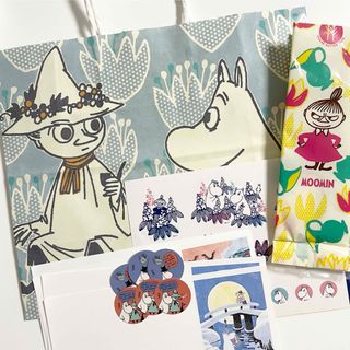 ムーミン(MOOMIN)の＊未使用＊ MOOMIN ムーミン シュガーバター 紙袋 ショップ袋 ステッカー(その他)