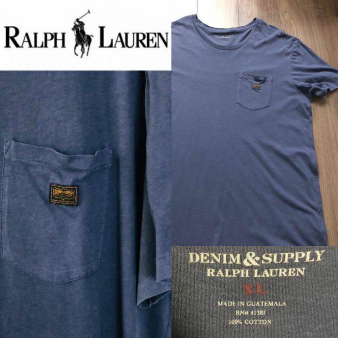 Denim & Supply Ralph Lauren(デニムアンドサプライラルフローレン)の【激安】デニム&サプライ ラルフローレン ポケット Tシャツ メンズのトップス(Tシャツ/カットソー(半袖/袖なし))の商品写真