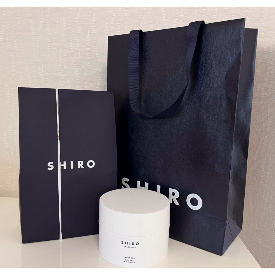 shiro(シロ)のSHIRO ホワイトティー バスソルト コスメ/美容のボディケア(入浴剤/バスソルト)の商品写真