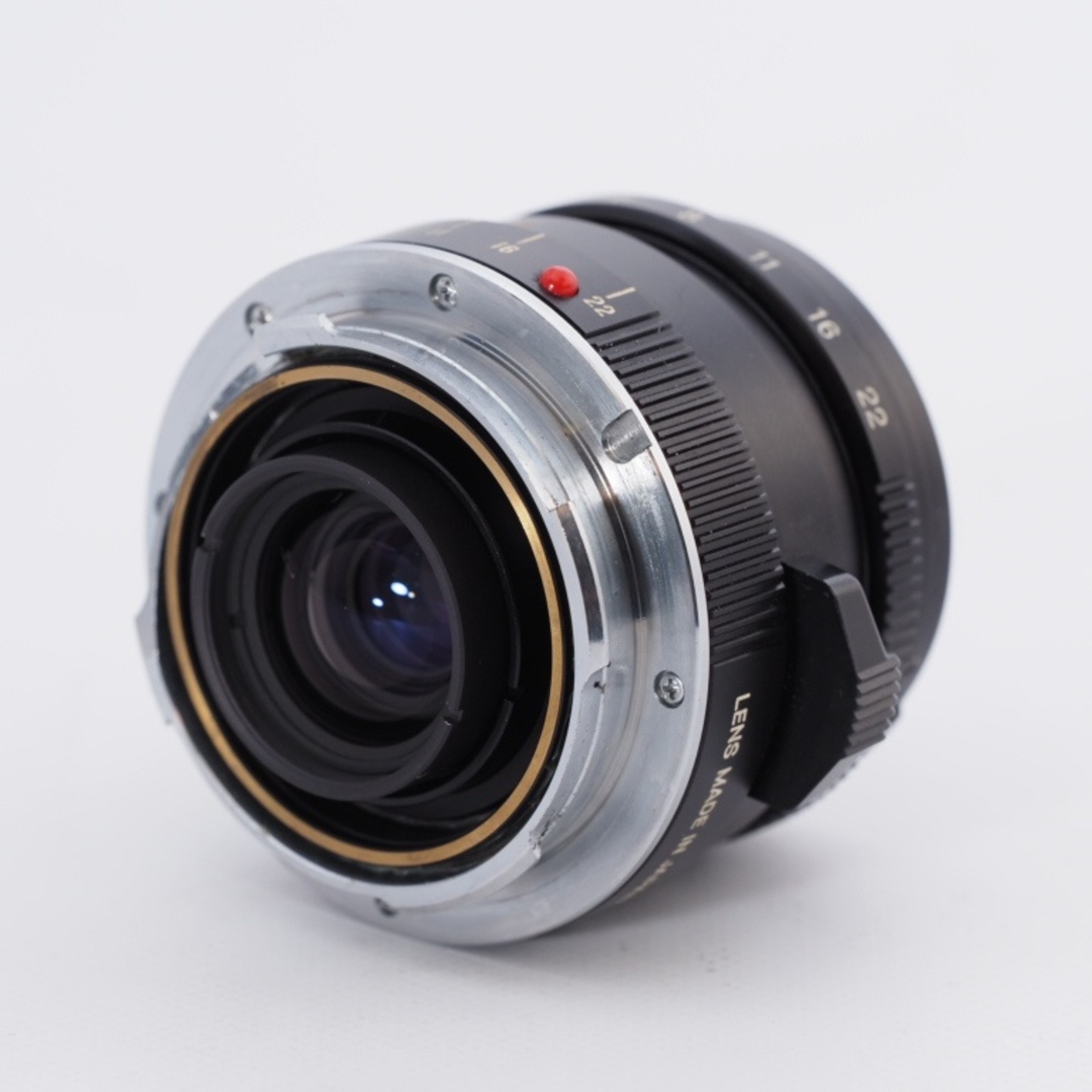 KONICA MINOLTA(コニカミノルタ)のMINOLTA ミノルタ M-Rokkor 28mm F2.8 ライカ Mマウント フードつき ロッコール レンズ #9445 スマホ/家電/カメラのカメラ(レンズ(単焦点))の商品写真