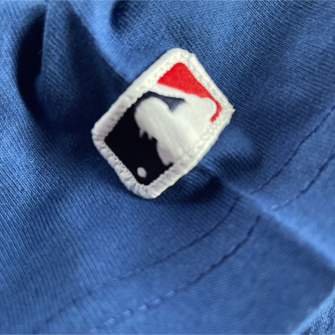 MLB(メジャーリーグベースボール)のM！MLB ドジャース 大谷翔平 半袖 シャツ tシャツ　ブルー　刺繍 メンズのトップス(Tシャツ/カットソー(半袖/袖なし))の商品写真