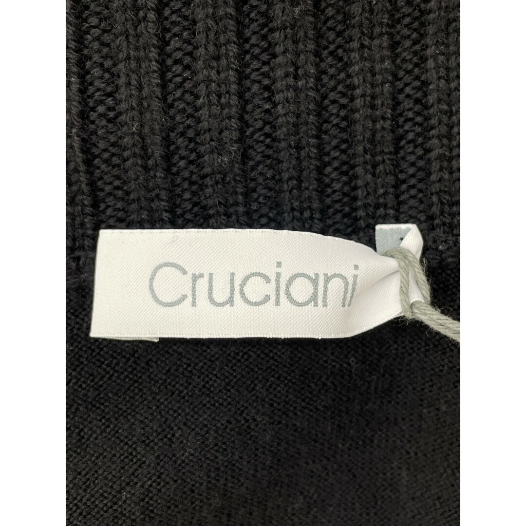 Cruciani(クルチアーニ)のクルチアーニ ﾌﾞﾗｯｸ C2707 ｳｰﾙ100 ﾀｰﾄﾙﾈｯｸ ﾆｯﾄ ｾｰﾀｰ 44 メンズのトップス(その他)の商品写真