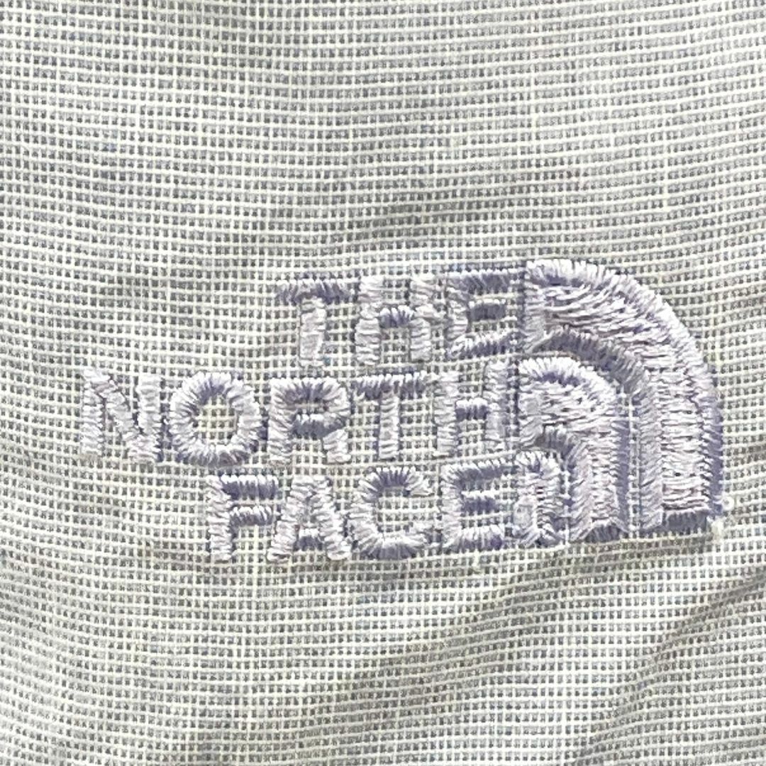THE NORTH FACE(ザノースフェイス)のTHE NORTH FACE ノースフェイス　Ｌサイズ　長袖シャツ　メンズ　水色 メンズのトップス(シャツ)の商品写真