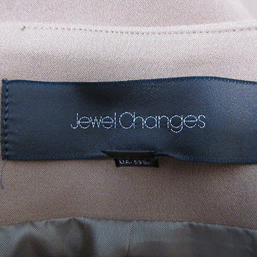 Jewel Changes(ジュエルチェンジズ)のジュエルチェンジズ アローズ スカート タイト ミモレ丈 38 茶 ボトムス レディースのスカート(ロングスカート)の商品写真