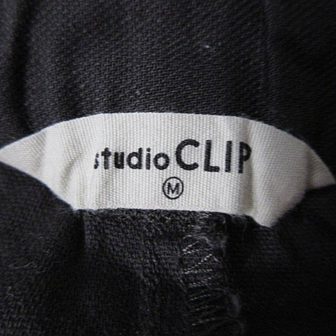 STUDIO CLIP(スタディオクリップ)のスタディオクリップ パンツ テーパード コットン 麻混 M グレー ボトムス レディースのパンツ(その他)の商品写真
