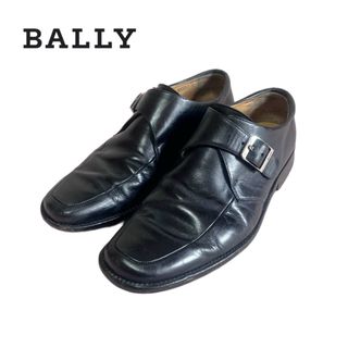 バリー(Bally)の最高級★BALLY バリー イタリア製 シングルモンクシューズ ブラック(ドレス/ビジネス)