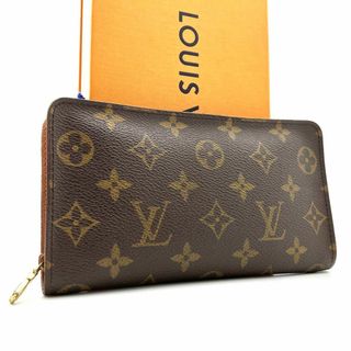 ルイヴィトン(LOUIS VUITTON)の【美品】 鑑定済み　ルイヴィトン　モノグラム　ポルトモネ ジップ　長財布(財布)