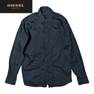 ディーゼルブラックゴールド(DIESEL BLACK GOLD)のDIESEL BLACK GOLD ダークブルー 長袖シャツ(シャツ)