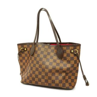 ルイヴィトン(LOUIS VUITTON)の【4ge5776】ルイヴィトン トートバッグ/ダミエ/ネヴァーフルPM/N51109/エベヌ【中古】レディース(トートバッグ)