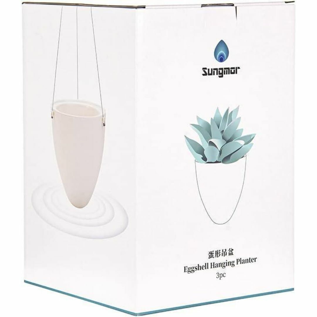 Sungmor 自動吸水植木鉢 小さめ プラスチック おしゃれ つり上げ式 自動 レディースのジャケット/アウター(ノーカラージャケット)の商品写真