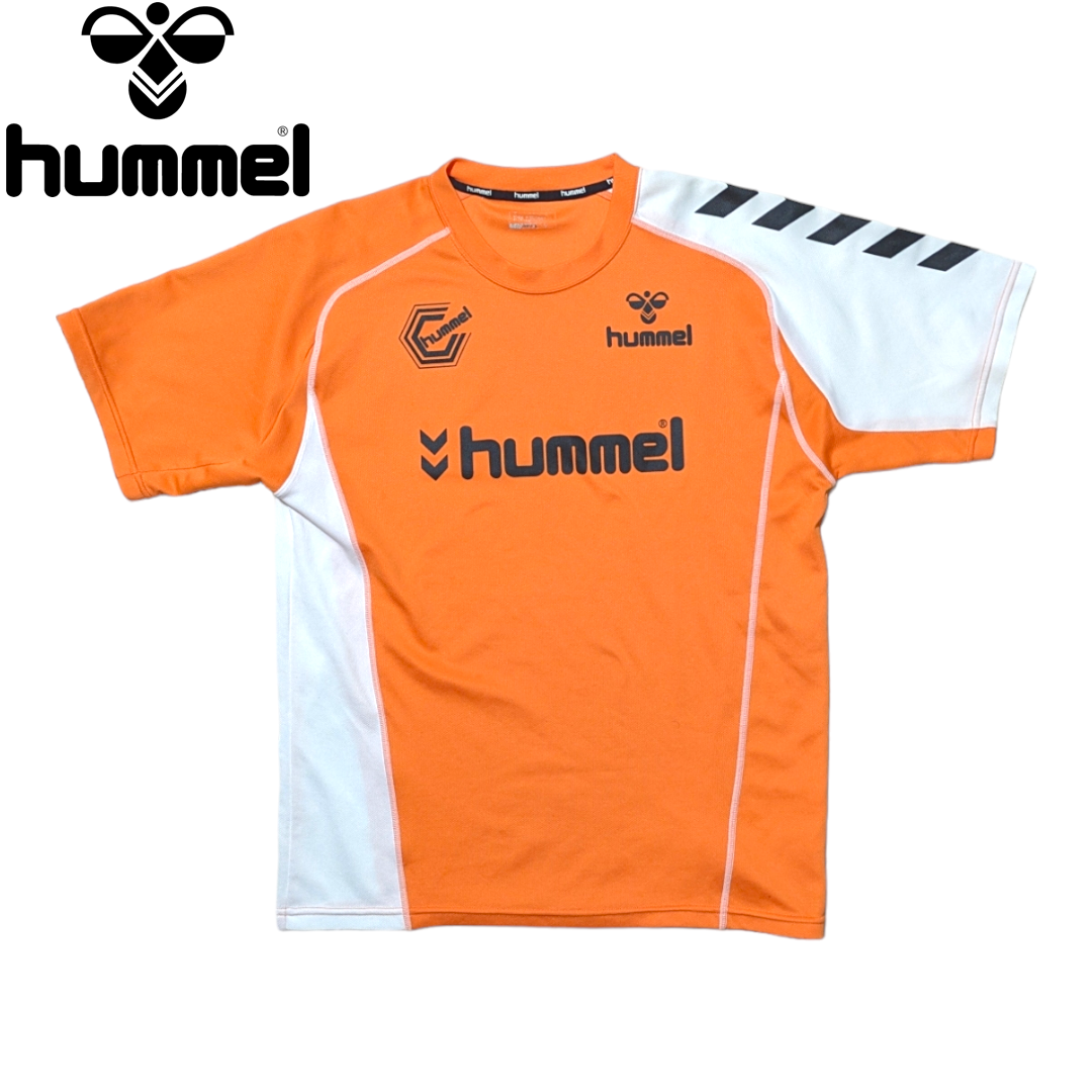 hummel(ヒュンメル)のHummel オレンジ サッカー ゲームシャツ ユニホーム メンズのトップス(Tシャツ/カットソー(半袖/袖なし))の商品写真