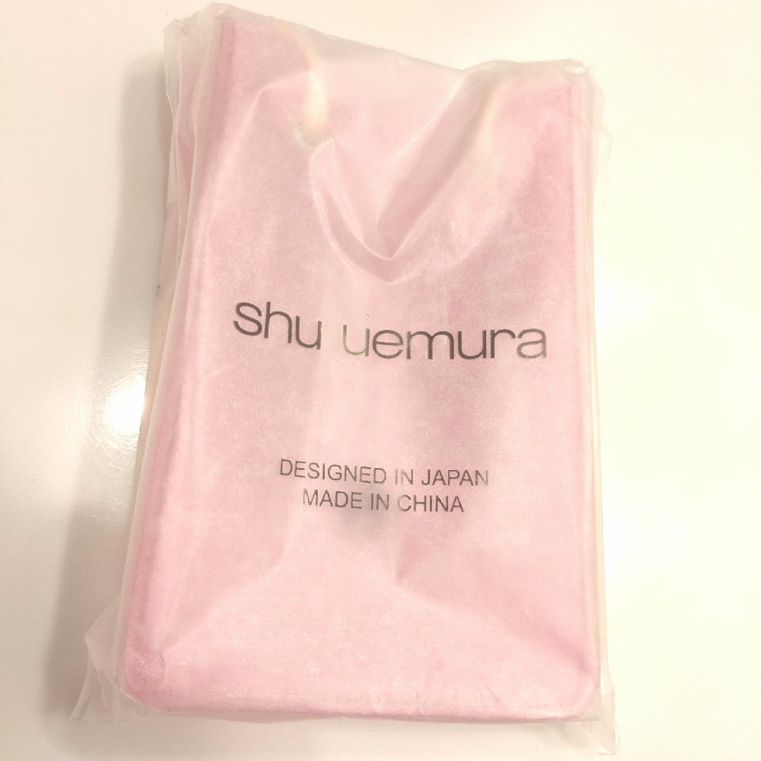 shu uemura(シュウウエムラ)のシュウウエムラ　キヌケアリップ　ノベルティ　ミニバッグ　ポーチ レディースのファッション小物(ポーチ)の商品写真