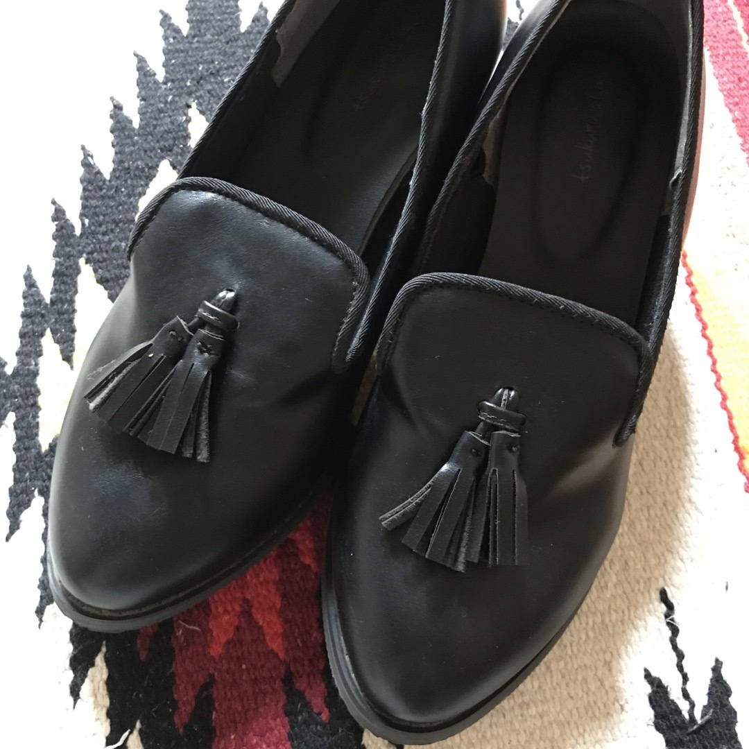 黒靴　　23.5 レディースの靴/シューズ(ハイヒール/パンプス)の商品写真